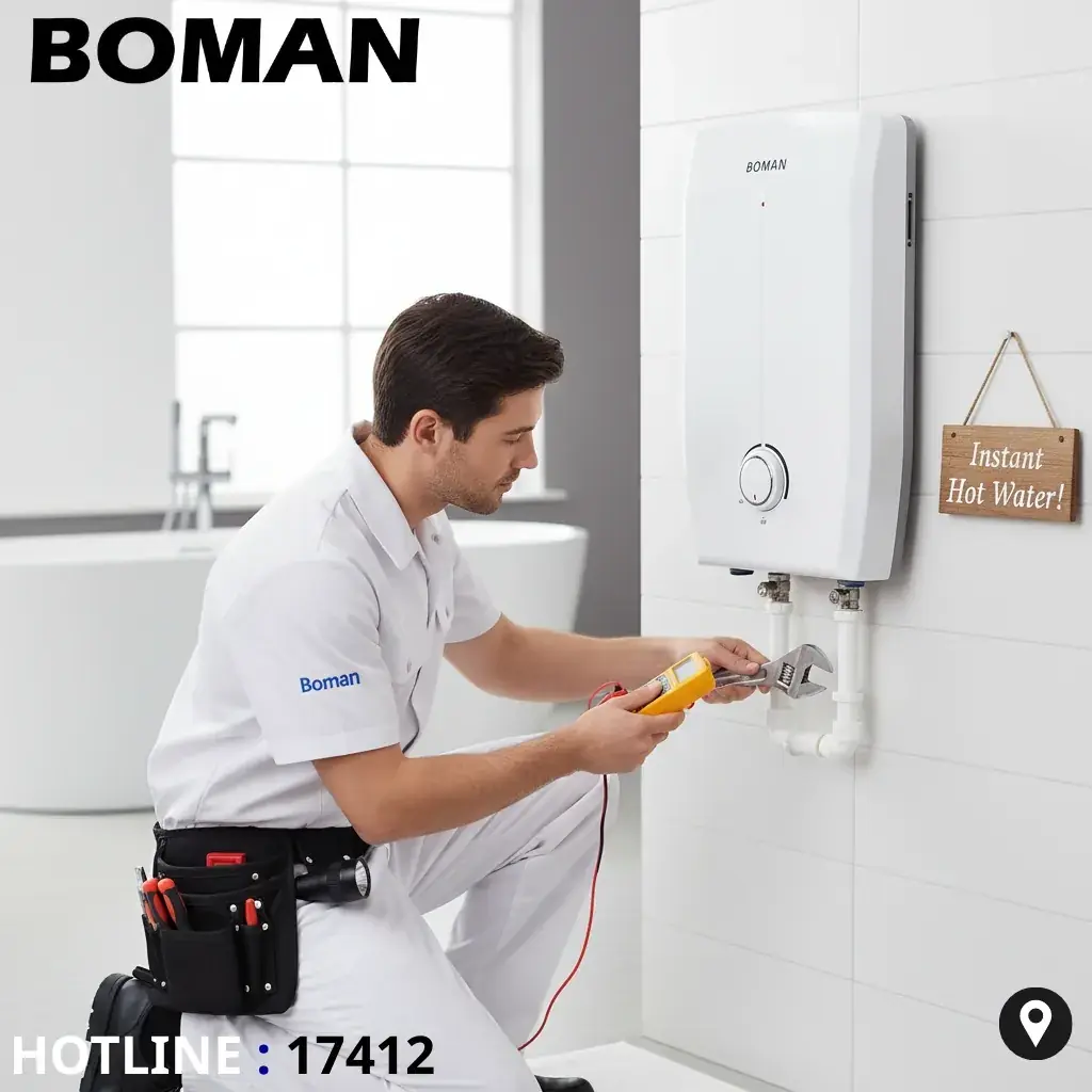 صيانة دورية سخانات بومان